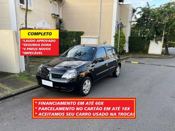 RENAULT CLIO 1.0 CAMPUS 16V FLEX 4P MANUAL RENAULT CLIO 1.0 CAMPUS 16V FLEX 4P MANUAL